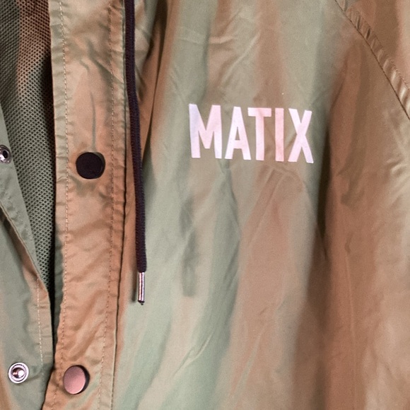 Matiz olive green coach jacket. “Compton surf club Los Angeles,Ca med. 116 - Picture 2 of 7